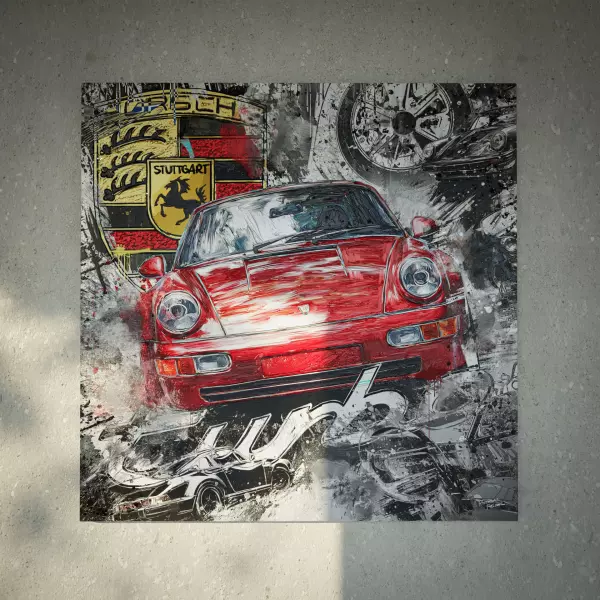 Bild 0 von Hommage a Porsche Turbo Red