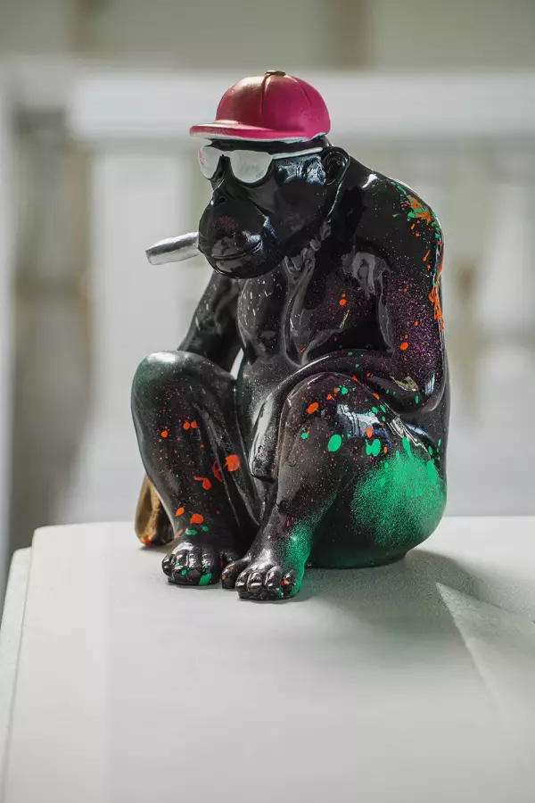 Bild 0 von Pop Art Designer - Gorilla in Black