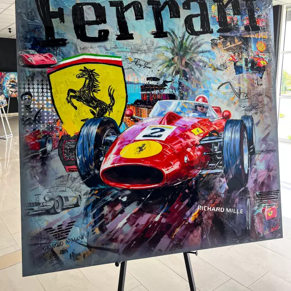 Bild 2 von Pop Art Monaco Ferrari