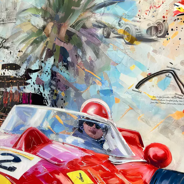 Bild 0 von Pop Art Monaco Ferrari