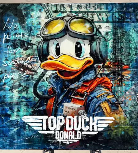 Pop Art Top Duck