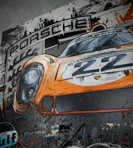 Hommage a Porsche Lemans 22