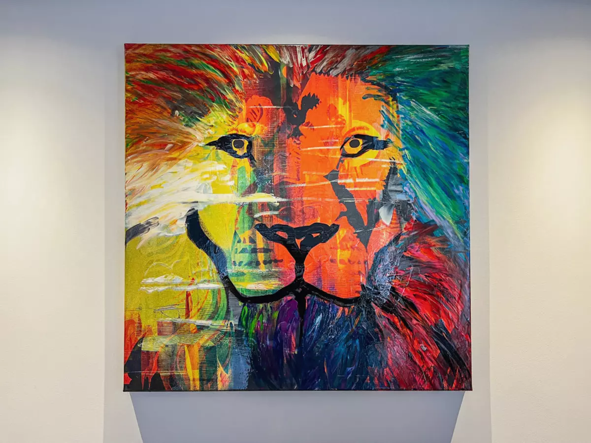 Bild 0 von Pop Art Lion