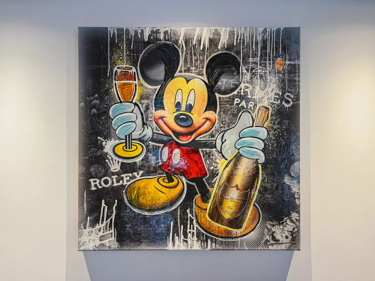 Bild 0 von Pop Art Party Mickey Champagner