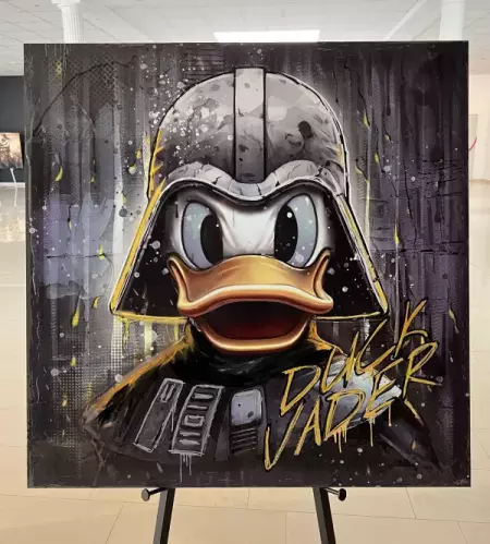 Pop Art Duck Vader